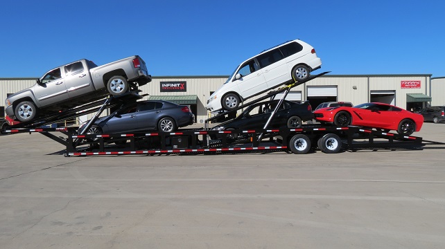 5 Car Hauler Trailers For Sale By Infinity Trailers